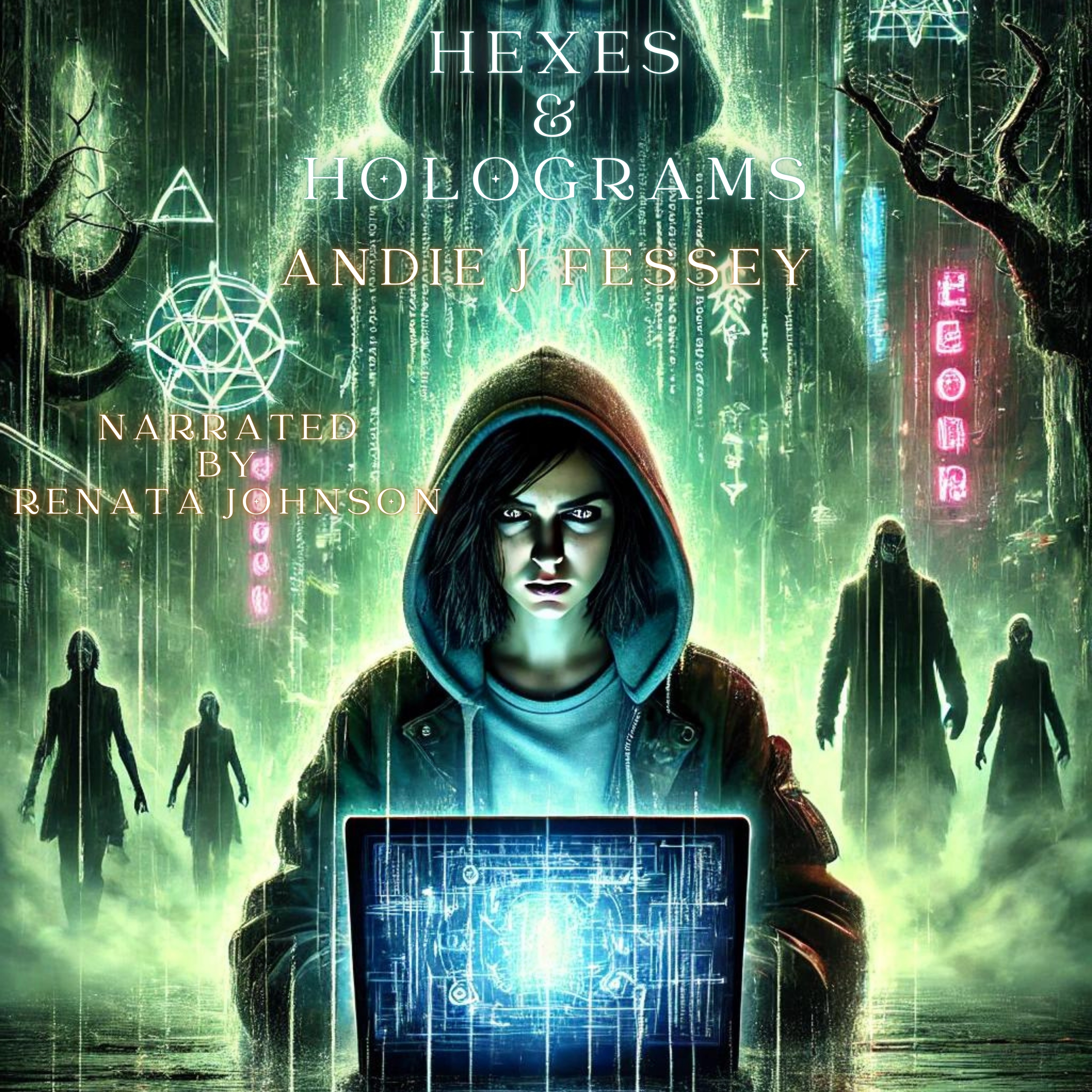Hexes and Holograms audiobook cover
